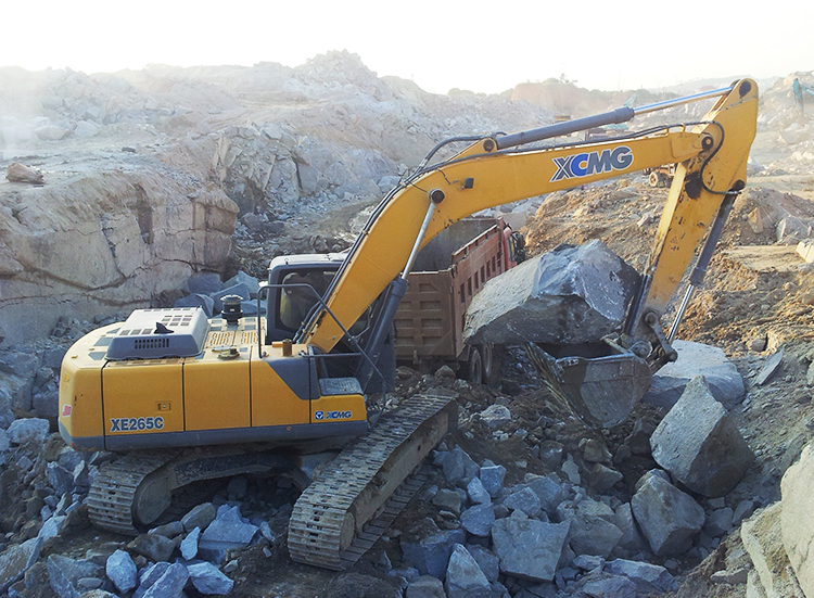 XCMG Mine Excavator XE265C China New Hydraulic Mining Excavators For Sale